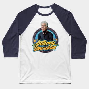 Anthony Bourdain Baseball T-Shirt